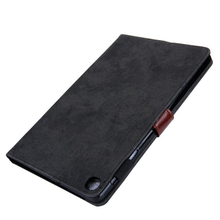 For Galaxy Tab A 8.0 & S Pen (2019) Business Style Horizontal Flip Leather Case, with Holder & Card Slot & Photo Frame & Sleep / Wake-up Function(Black)-garmade.com