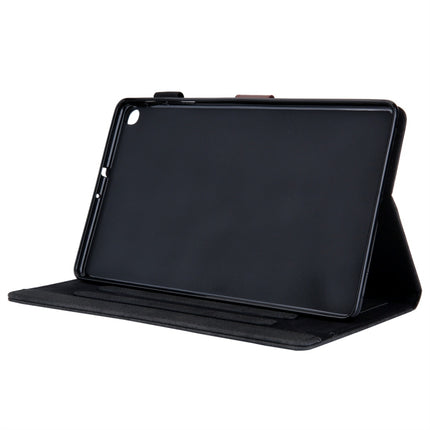 For Galaxy Tab A 8.0 & S Pen (2019) Business Style Horizontal Flip Leather Case, with Holder & Card Slot & Photo Frame & Sleep / Wake-up Function(Black)-garmade.com