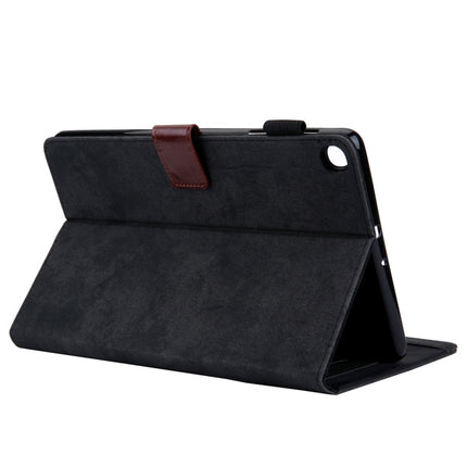 For Galaxy Tab A 8.0 (2019) / T290 Business Style Horizontal Flip Leather Case, with Holder & Card Slot & Photo Frame & Sleep / Wake-up Function(Black)-garmade.com