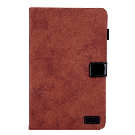 For Galaxy Tab A 10.1 (2016) / T580 Business Style Horizontal Flip Leather Case, with Holder & Card Slot & Photo Frame & Sleep / Wake-up Function(Brown)-garmade.com