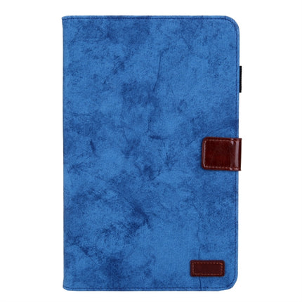 For Galaxy Tab A 10.1 (2016) / T580 Business Style Horizontal Flip Leather Case, with Holder & Card Slot & Photo Frame & Sleep / Wake-up Function(Blue)-garmade.com