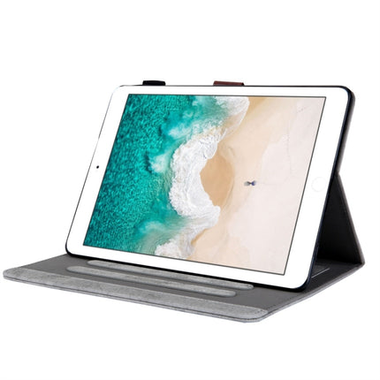 For iPad Pro 10.5 (2017) Business Style Horizontal Flip Leather Case, with Holder & Card Slot & Photo Frame & Sleep / Wake-up Function(Grey)-garmade.com