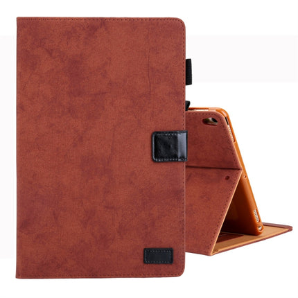 For iPad Pro 10.5 (2017) Business Style Horizontal Flip Leather Case, with Holder & Card Slot & Photo Frame & Sleep / Wake-up Function(Brown)-garmade.com