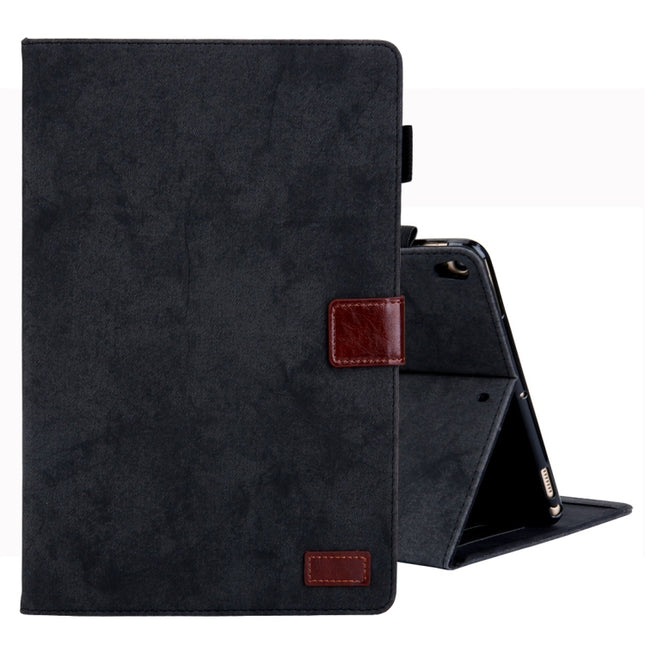 For iPad Pro 10.5 (2017) Business Style Horizontal Flip Leather Case, with Holder & Card Slot & Photo Frame & Sleep / Wake-up Function(Black)-garmade.com
