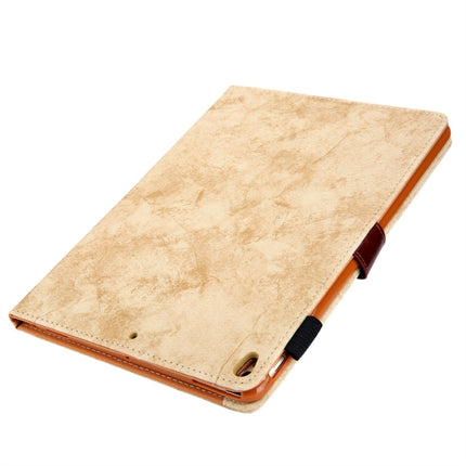 For iPad Pro 10.5 (2017) Business Style Horizontal Flip Leather Case, with Holder & Card Slot & Photo Frame & Sleep / Wake-up Function(Yellow)-garmade.com