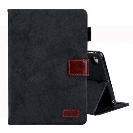 For iPad Mini 1 / 2 / 3 / 4 Business Style Horizontal Flip Leather Case, with Holder & Card Slot & Photo Frame & Sleep / Wake-up Function(Black)-garmade.com