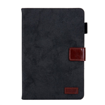 For iPad Mini 1 / 2 / 3 / 4 Business Style Horizontal Flip Leather Case, with Holder & Card Slot & Photo Frame & Sleep / Wake-up Function(Black)-garmade.com