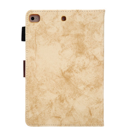 For iPad Mini 1 / 2 / 3 / 4 Business Style Horizontal Flip Leather Case, with Holder & Card Slot & Photo Frame & Sleep / Wake-up Function(Yellow)-garmade.com