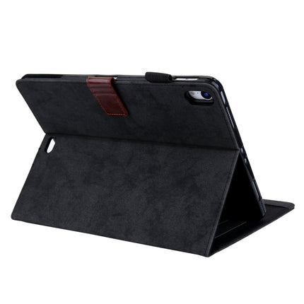 For iPad Pro 11 inch (2018) Business Style Horizontal Flip Leather Case, with Holder & Card Slot & Photo Frame & Sleep / Wake-up Function(Black)-garmade.com