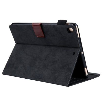For iPad Mini (2019) Business Style Horizontal Flip Leather Case, with Holder & Card Slot & Photo Frame & Sleep / Wake-up Function(Black)-garmade.com