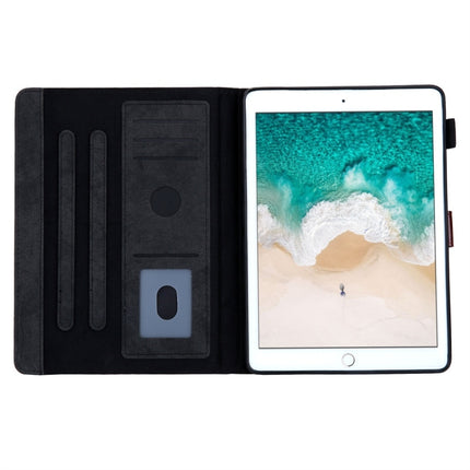 For iPad Mini (2019) Business Style Horizontal Flip Leather Case, with Holder & Card Slot & Photo Frame & Sleep / Wake-up Function(Black)-garmade.com