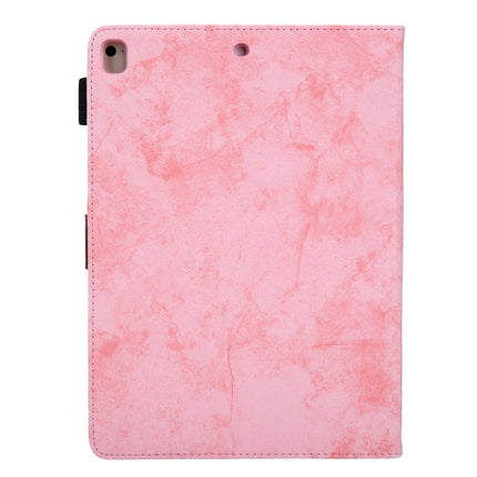 For iPad Mini (2019) Business Style Horizontal Flip Leather Case, with Holder & Card Slot & Photo Frame & Sleep / Wake-up Function(Pink)-garmade.com