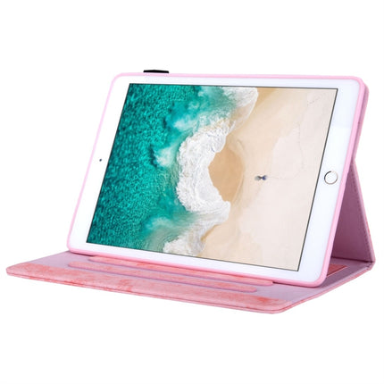 For iPad Mini (2019) Business Style Horizontal Flip Leather Case, with Holder & Card Slot & Photo Frame & Sleep / Wake-up Function(Pink)-garmade.com