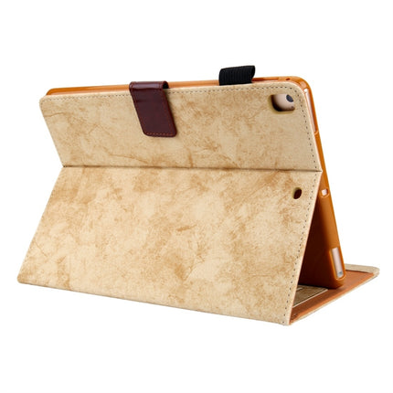 For iPad Mini (2019) Business Style Horizontal Flip Leather Case, with Holder & Card Slot & Photo Frame & Sleep / Wake-up Function(Yellow)-garmade.com