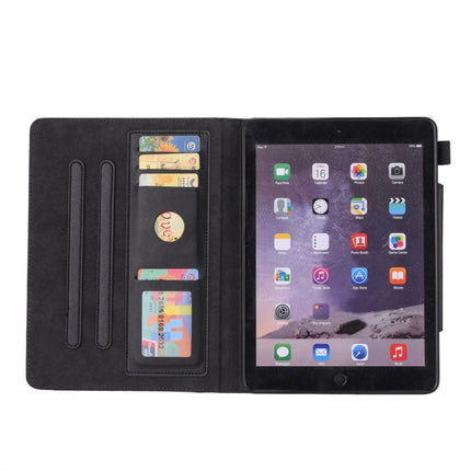 For iPad 10.2 2021 / 2020 / 2019 Business Style Horizontal Flip Leather Case with Holder & Card Slot & Photo Frame & Wallet(Black)-garmade.com