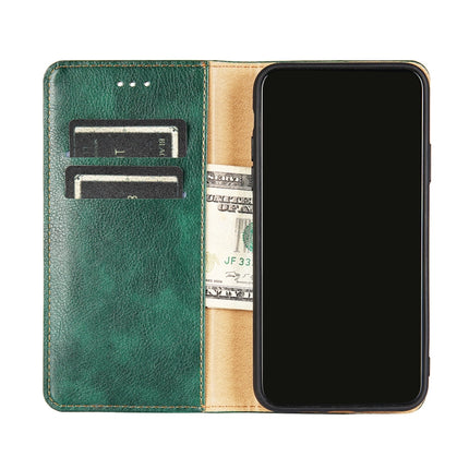 For Samsung Galaxy S20 PU + TPU Gloss Oil Solid Color Magnetic Horizontal Flip Leather Case with Holder & Card Slot & Wallet(Green)-garmade.com