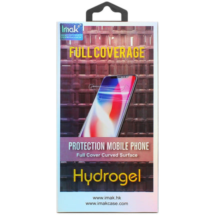 2 PCS IMAK 0.15mm Curved Full Screen Protector Hydrogel Film Back Protector For iPhone 12 mini-garmade.com