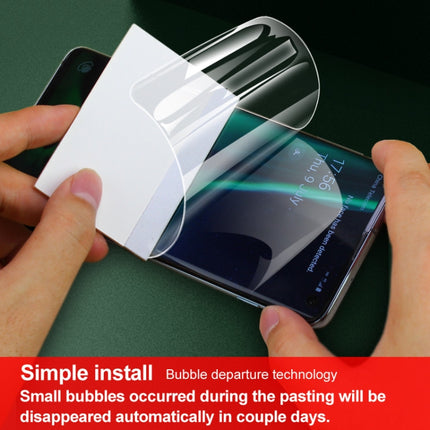2 PCS IMAK 0.15mm Curved Full Screen Protector Hydrogel Film Back Protector For iPhone 12 Pro Max-garmade.com