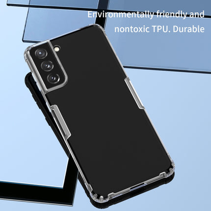 For Samsung Galaxy S21+ 5G NILLKIN Nature TPU Transparent Soft Protective Case(Grey)-garmade.com