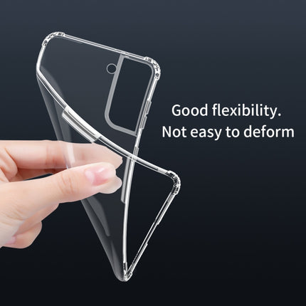 For Samsung Galaxy S21+ 5G NILLKIN Nature TPU Transparent Soft Protective Case(Grey)-garmade.com