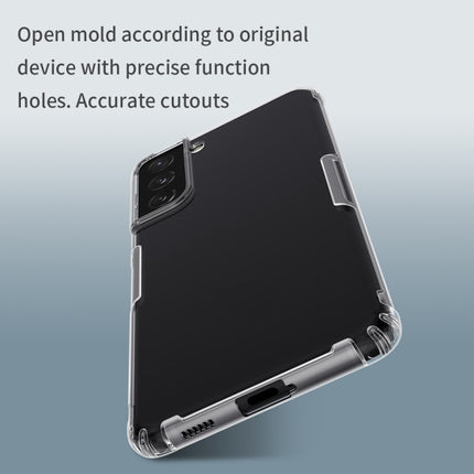 For Samsung Galaxy S21+ 5G NILLKIN Nature TPU Transparent Soft Protective Case(Grey)-garmade.com