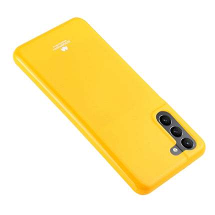For Samsung Galaxy S21 5G GOOSPERY JELLY Full Coverage Soft Case(Yellow)-garmade.com