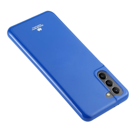 For Samsung Galaxy S21 5G GOOSPERY JELLY Full Coverage Soft Case(Blue)-garmade.com