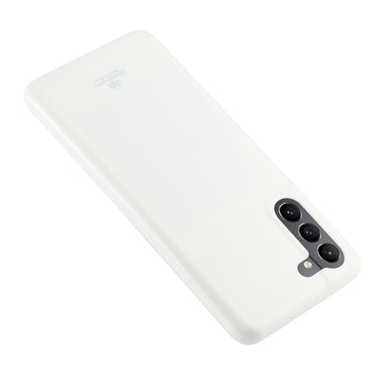 For Samsung Galaxy S21+ 5G GOOSPERY JELLY Full Coverage Soft Case(White)-garmade.com