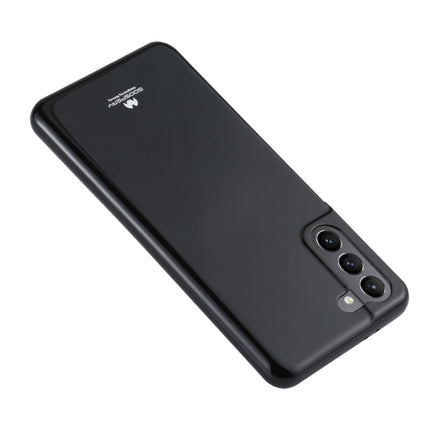 For Samsung Galaxy S21+ 5G GOOSPERY JELLY Full Coverage Soft Case(Black)-garmade.com