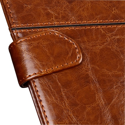 For Samsung Galaxy Note10 Geometric Stitching Horizontal Flip TPU + PU Leather Case with Holder & Card Slots & Wallet(Dark Brown)-garmade.com