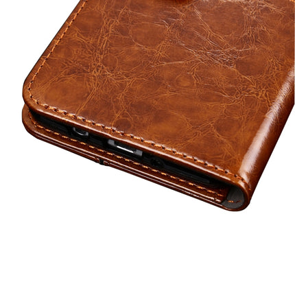 For Samsung Galaxy Note10 Geometric Stitching Horizontal Flip TPU + PU Leather Case with Holder & Card Slots & Wallet(Dark Brown)-garmade.com