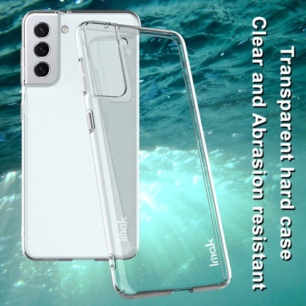 For Samsung Galaxy S21 Plus 5G IMAK Wing II Wear-resisting Crystal Protective Case-garmade.com