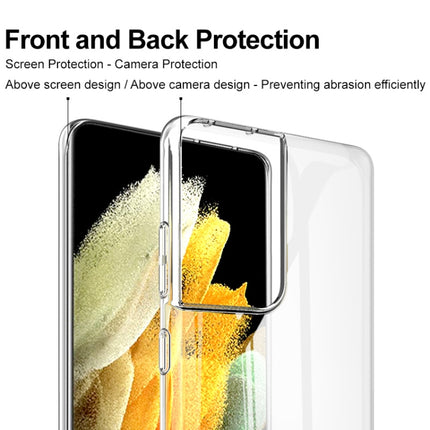 For Samsung Galaxy S21 Ultra 5G IMAK Wing II Wear-resisting Crystal Protective Case-garmade.com