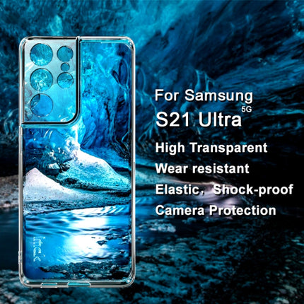 For Samsung Galaxy S21 Ultra 5G IMAK UX-5 Series Transparent Shockproof TPU Protective Case-garmade.com