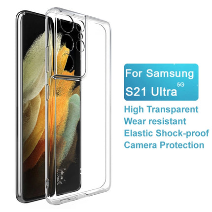 For Samsung Galaxy S21 Ultra 5G IMAK UX-5 Series Transparent Shockproof TPU Protective Case-garmade.com