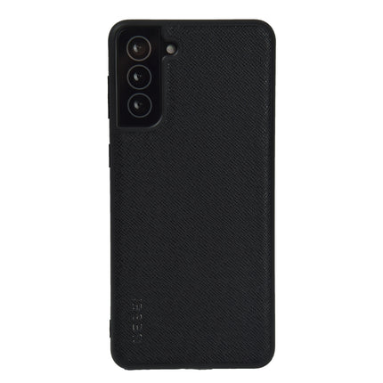For Samsung Galaxy S21 5G GEBEI Full-coverage Shockproof Leather Protective Case(Black)-garmade.com