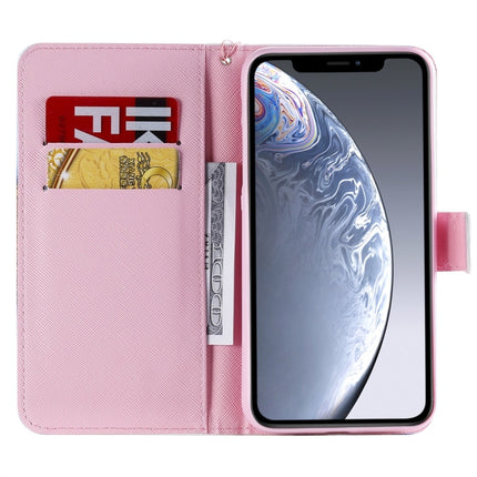 For iPhone 11 Pro Max Painted Pattern Horizontal Flip Leather Case, with Wallet & Holder & Card Slots & Lanyard(Sunflower)-garmade.com