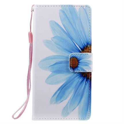 For Galaxy Note 10 Painted Pattern Horizontal Flip Leather Case, with Wallet & Holder & Card Slots & Lanyard(Sunflower)-garmade.com