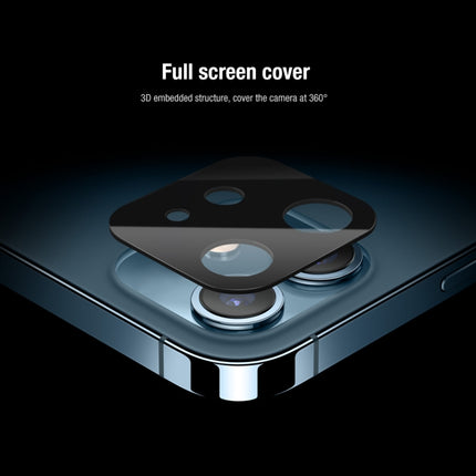 NILLKIN 2 in 1 HD Full Screen Tempered Glass Film + Camera Protector Set For iPhone 12-garmade.com