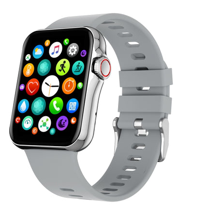D06 1.6 inch IPS Color Screen IP67 Waterproof Smart Watch, Support Sport Monitoring / Sleep Monitoring / Heart Rate Monitoring(Grey)-garmade.com