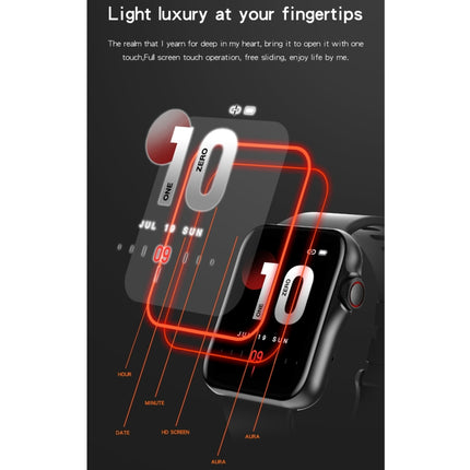 D06 1.6 inch IPS Color Screen IP67 Waterproof Smart Watch, Support Sport Monitoring / Sleep Monitoring / Heart Rate Monitoring(Black)-garmade.com