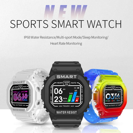 K16 1.14 inch TFT Color Screen IP68 Waterproof Smart Watch, Support Bluetooth Music / Sleep Monitoring / Heart Rate Monitoring(Colorful)-garmade.com