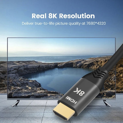 HDMI2.1 8K 120Hz High Dynamic HD Cable, Cable Length:50cm-garmade.com