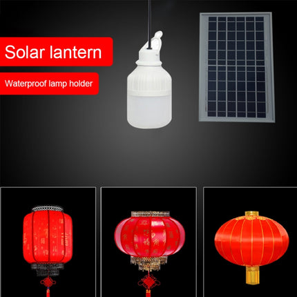 SNF-0092 6W Solar Lantern Lighting Bulb Outdoor IP44 Waterproof LED One for Two Lighting System Split Garden Lamp, Length:10m-garmade.com