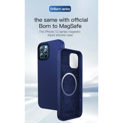 TOTUDESIGN AA-159 Brilliant Series MagSafe Liquid Silicone Protective Case For iPhone 12 mini(Green)-garmade.com