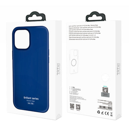 TOTUDESIGN AA-159 Brilliant Series MagSafe Liquid Silicone Protective Case For iPhone 12 mini(Blue)-garmade.com