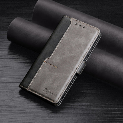 Retro Texture Contrast Color Side Buckle Horizontal Flip Leather Case with Holder & Card Slots & Wallet For iPhone 11 Pro Max(Black)-garmade.com