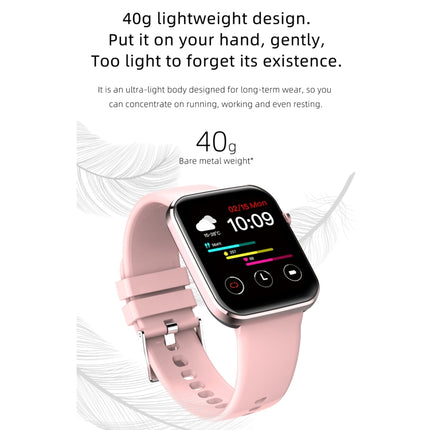 Z15 1.69 inch Touch Screen IP67 Waterproof Smart Watch, Support Blood Pressure Monitoring / Sleep Monitoring / Heart Rate Monitoring(Rose Gold)-garmade.com