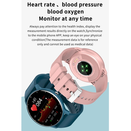 ZL02 1.28 inch Touch Screen IP67 Waterproof Smart Watch, Support Blood Pressure Monitoring / Sleep Monitoring / Heart Rate Monitoring(Rose Gold)-garmade.com