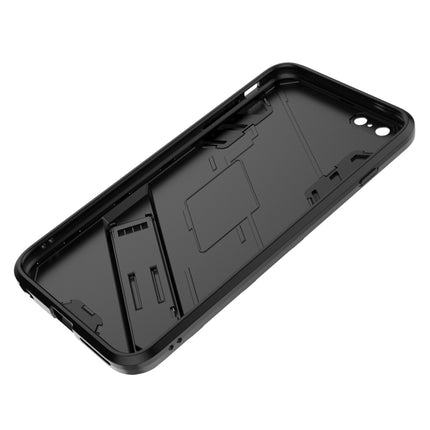 Punk Armor 2 in 1 PC + TPU Shockproof Case with Invisible Holder For iPhone 6 Plus & 6s Plus(Red)-garmade.com